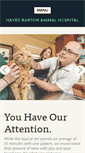 Mobile Screenshot of hayesbartonanimalhospital.com